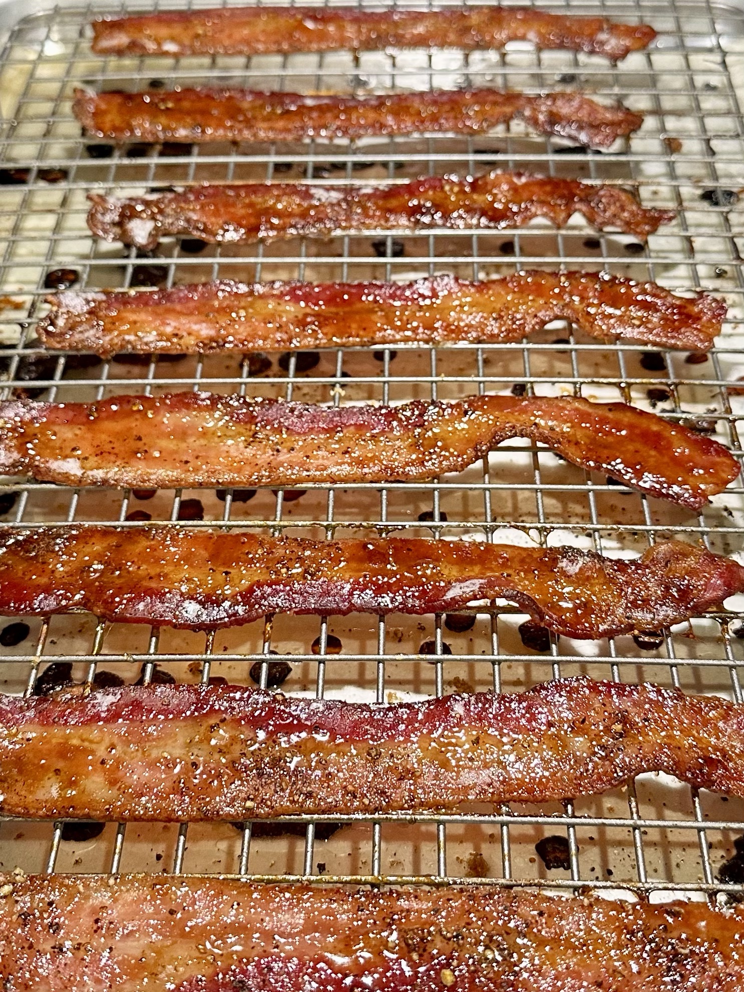 The Best Glazed Black Pepper Bacon Amiessa's Kitchen